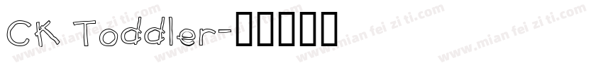 CK Toddler字体转换